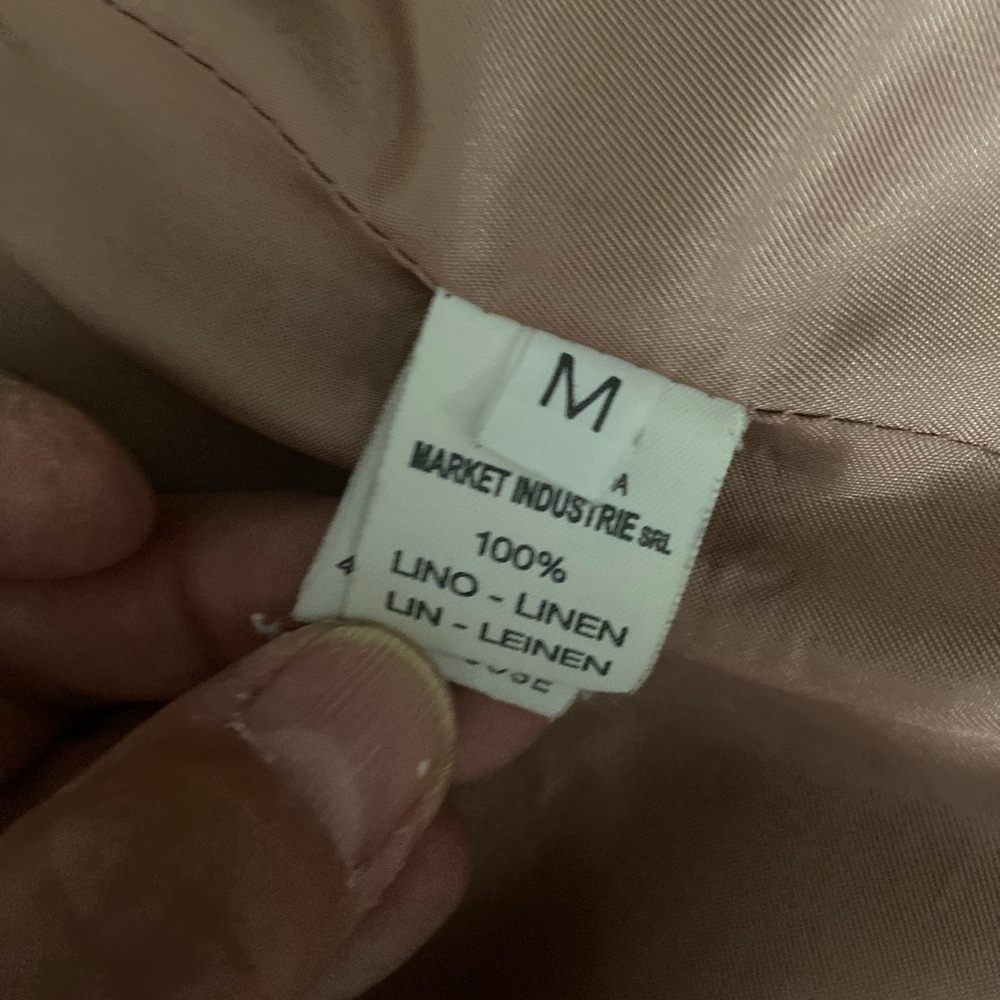 Jucca Midi Linen coat. Italian brand - Picture 6 of 7